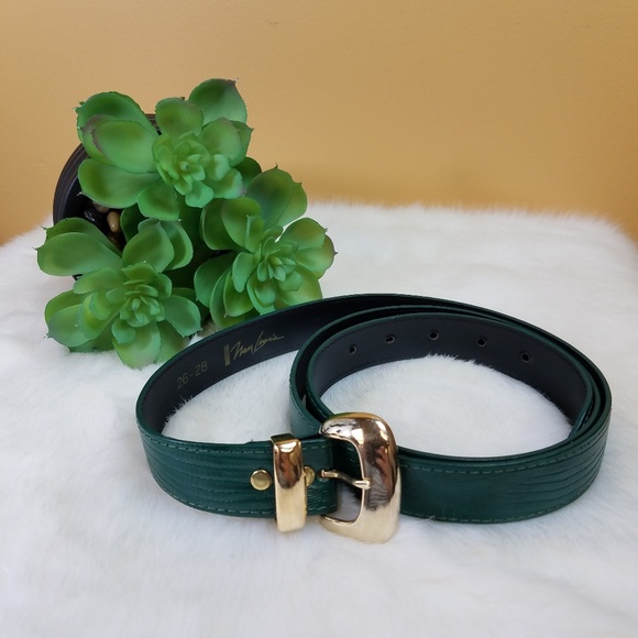 Vintage Accessories - Vintage plus Nan Lewis green leather belt. Vintage Accessories - Vintage plus Nan Lewis green leather belt.